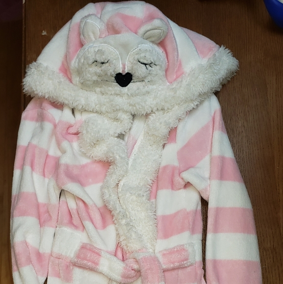 Girl's Animal Robe - Picture 2 of 6